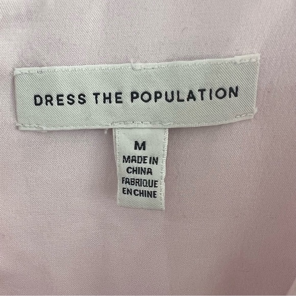 Dress the Population Pearl floral cotton Dress size medium NEW - Picture 7 of 10
